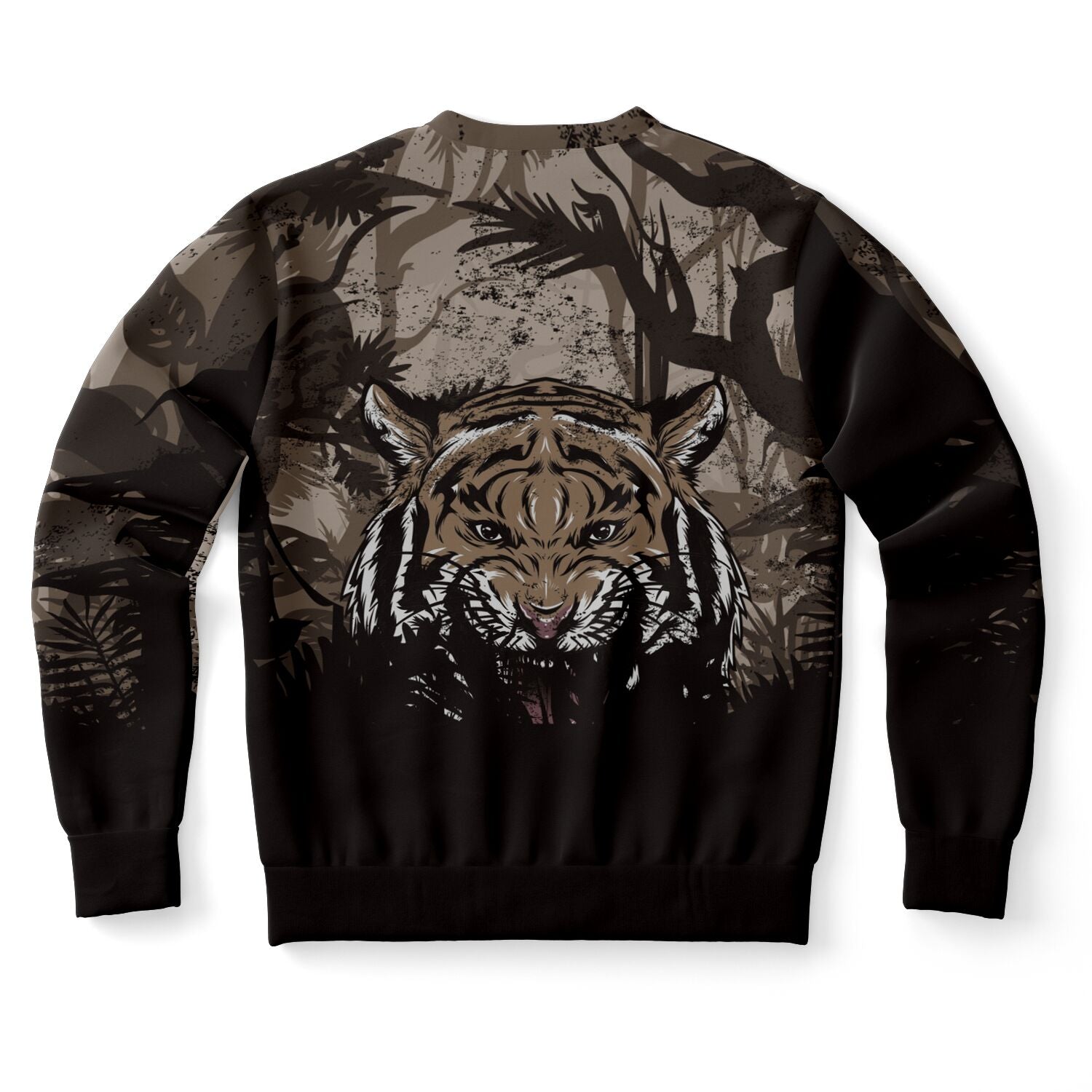 Tiger Hood Sweatshirt for MenSeves-ArtTiger Hood Sweatshirt