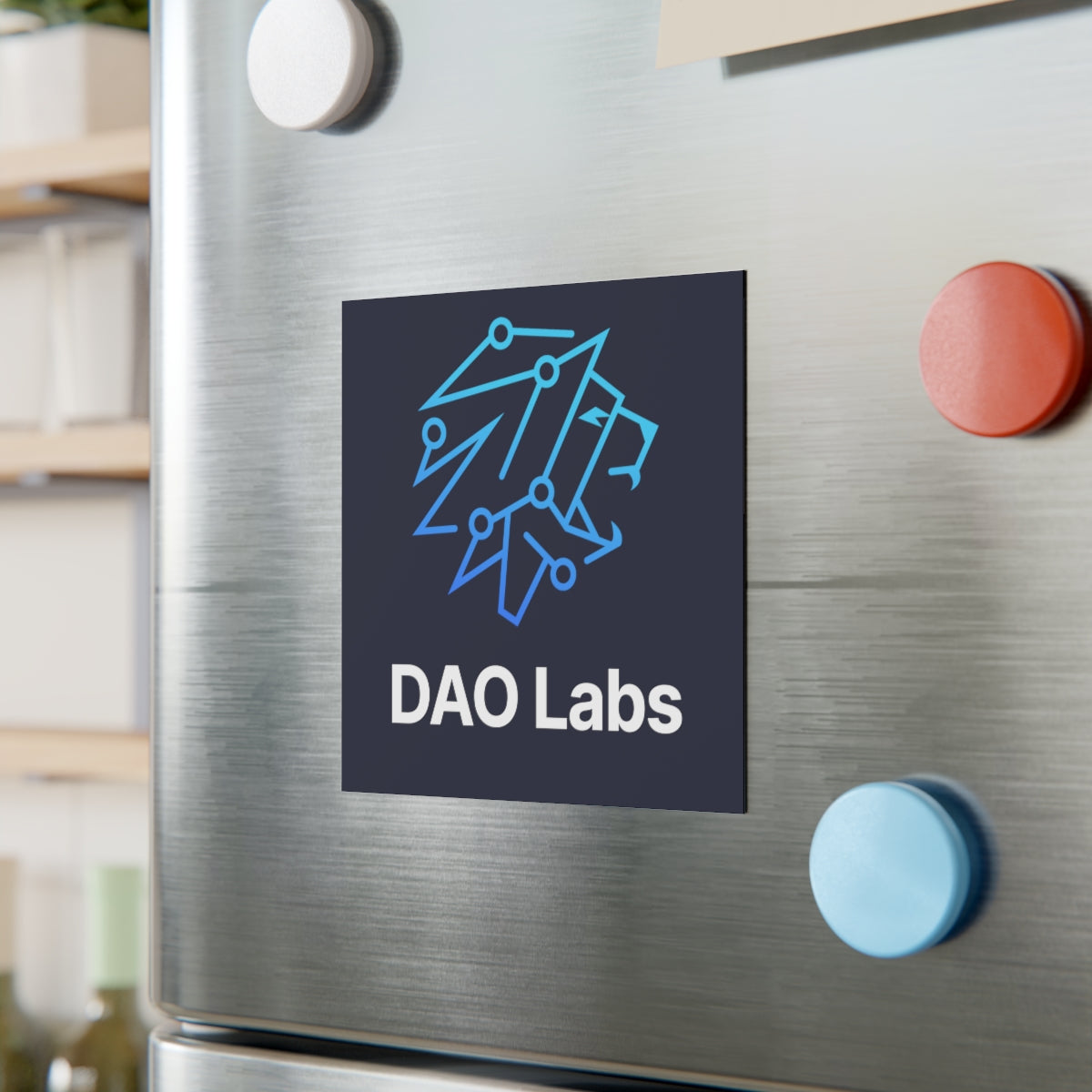 Square Magnet - DAO Labs Seves-Art Square Magnet - DAO Labs